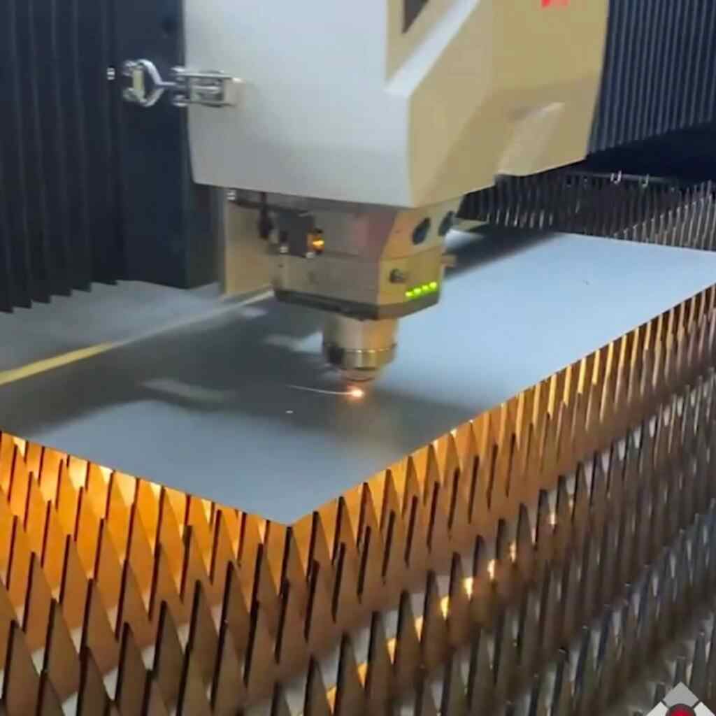 laser video cover blankingline