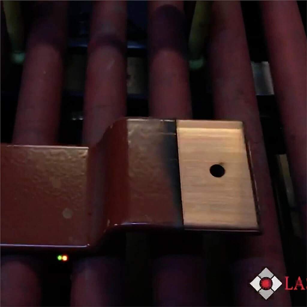 laser video cover busbar