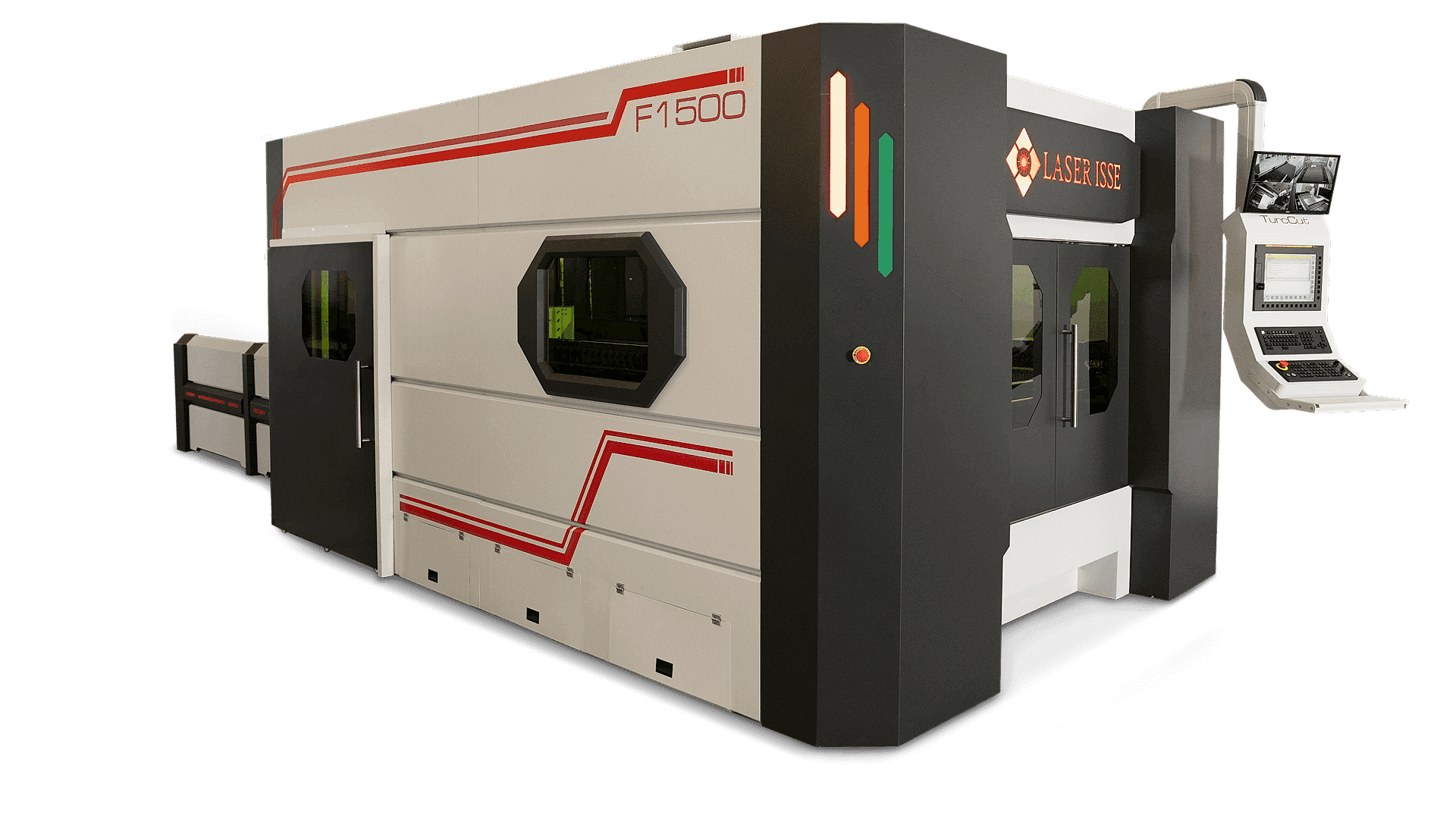 2d laser cutting system high speed back side