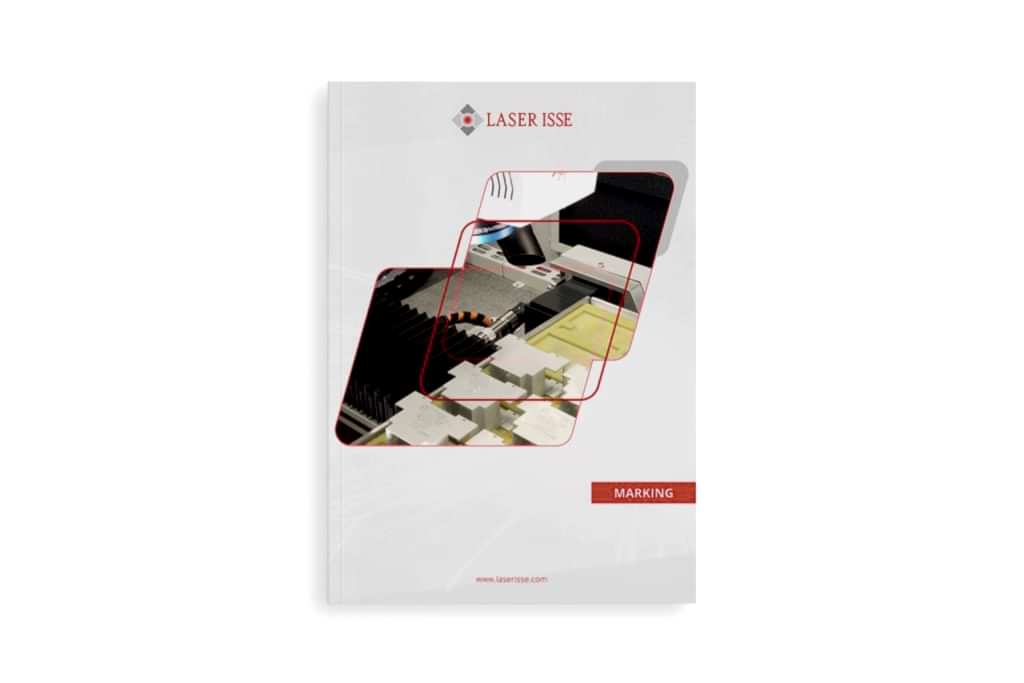 laser isse marking catalog cover mockup